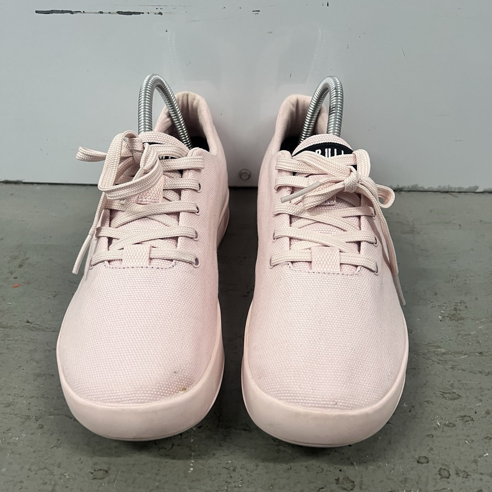 NOBULL Canvas Trainers Pink Womens Size 7 Lightweight Minamalist Gym Shoes - Picture 5 of 11